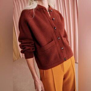 EUC Sezane Noé Jacket in Terra Cotta Size XS